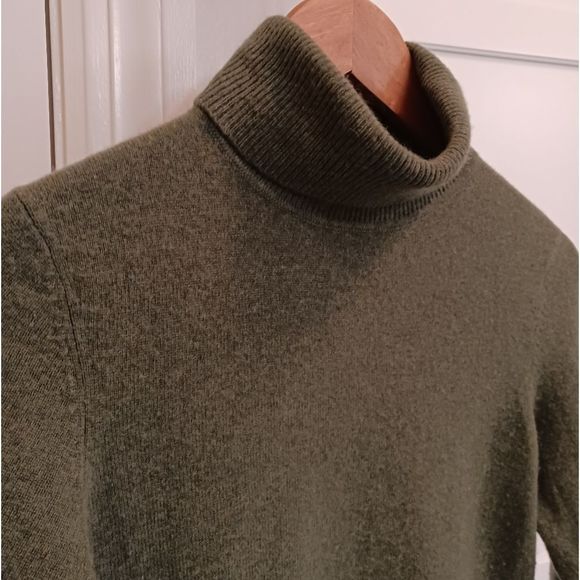 Cashmere Turtleneck Charter Club Green - Picture 2 of 8